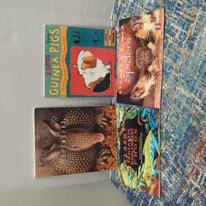Scholastic Misc. Authors Animal Themed PB Book Set of 4 Used Books